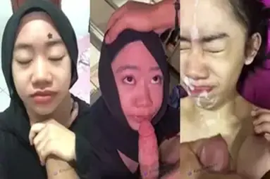 Ukhti Hijab Cantik Pasrah Goyang Kasur Crot